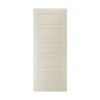 36 in. x 80 in. 5-Panel HDF Border Hollowcore Moulded Door