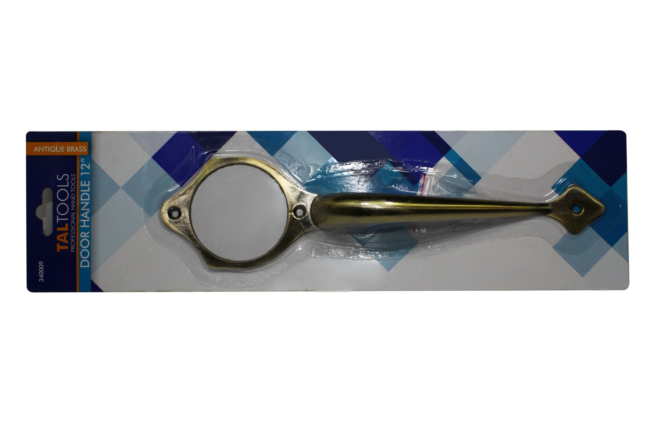 Tal Tools Anitque Brass Diecast Door Pull