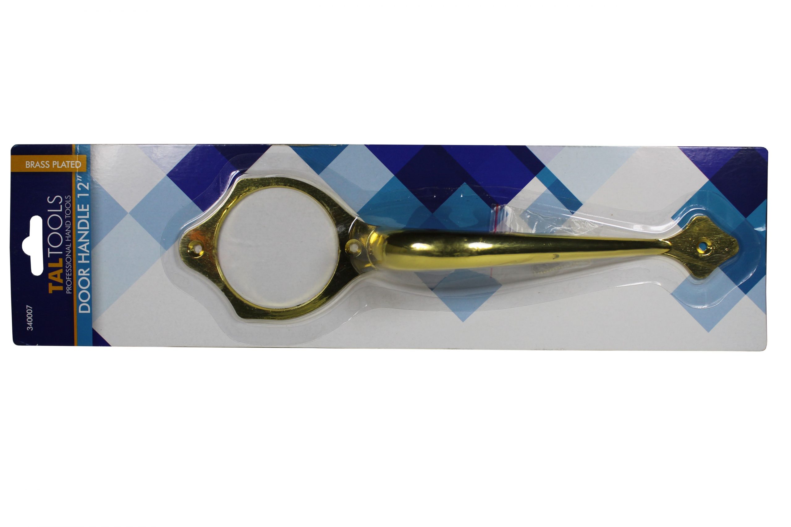 Tal Tools Polished Brass Diecast Door Pull
