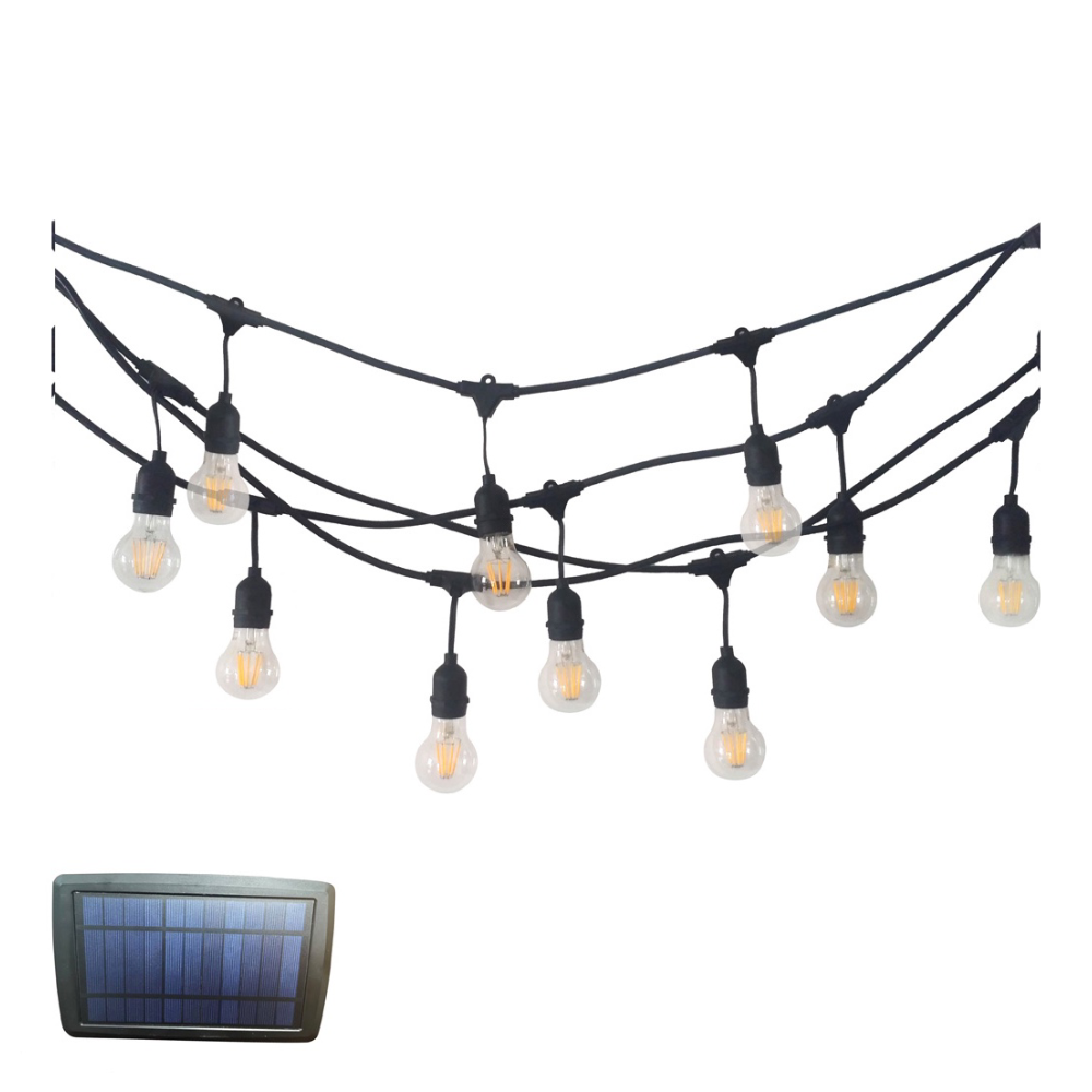 Home Delight LightSource [E27] Solar String Light [9356KIT-30]