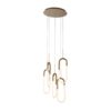 Home Delight LED Ceiling Lamp [00165BR-5L-30K]