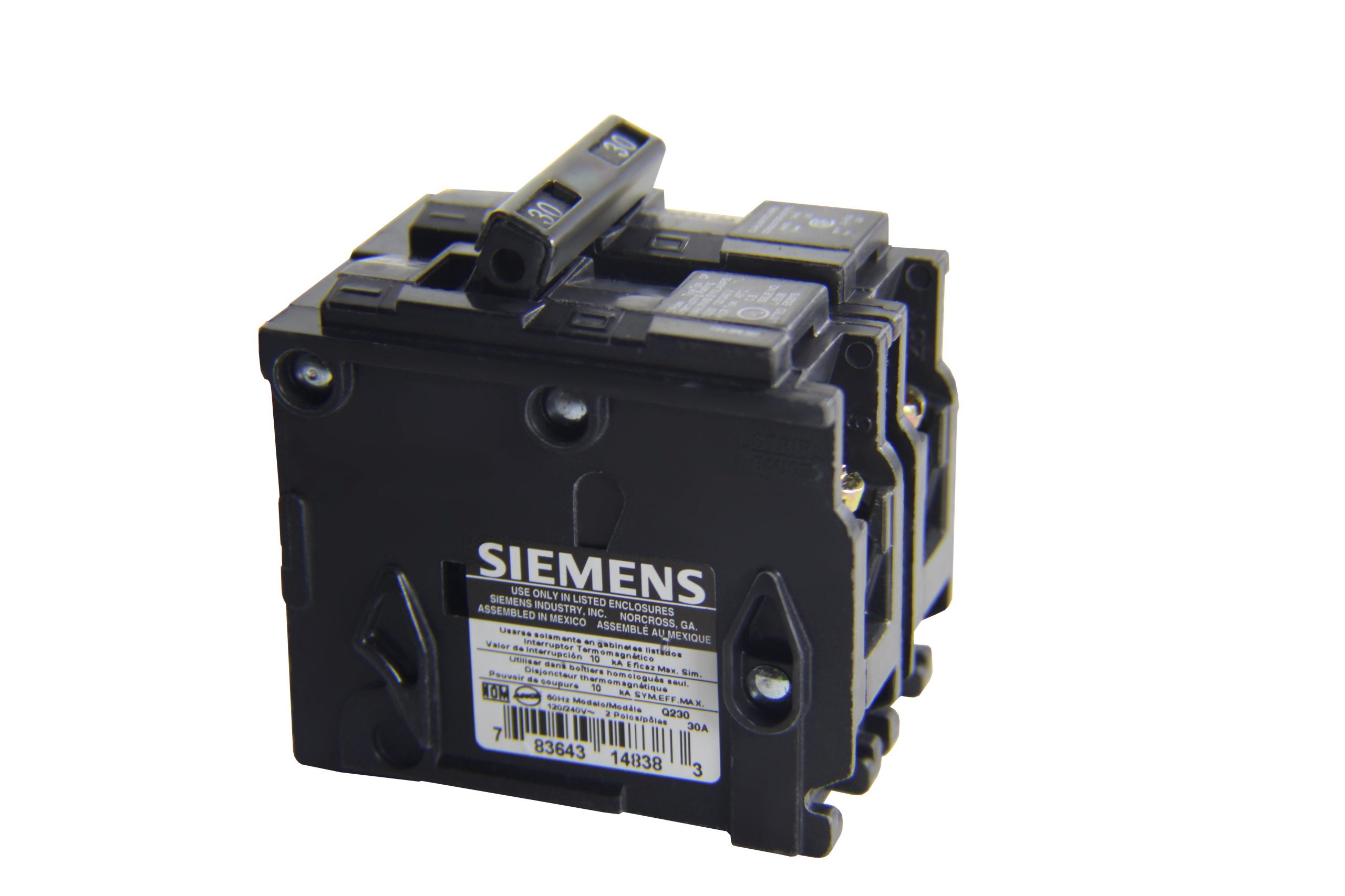 30 Amp Double-Pole Circuit Breaker