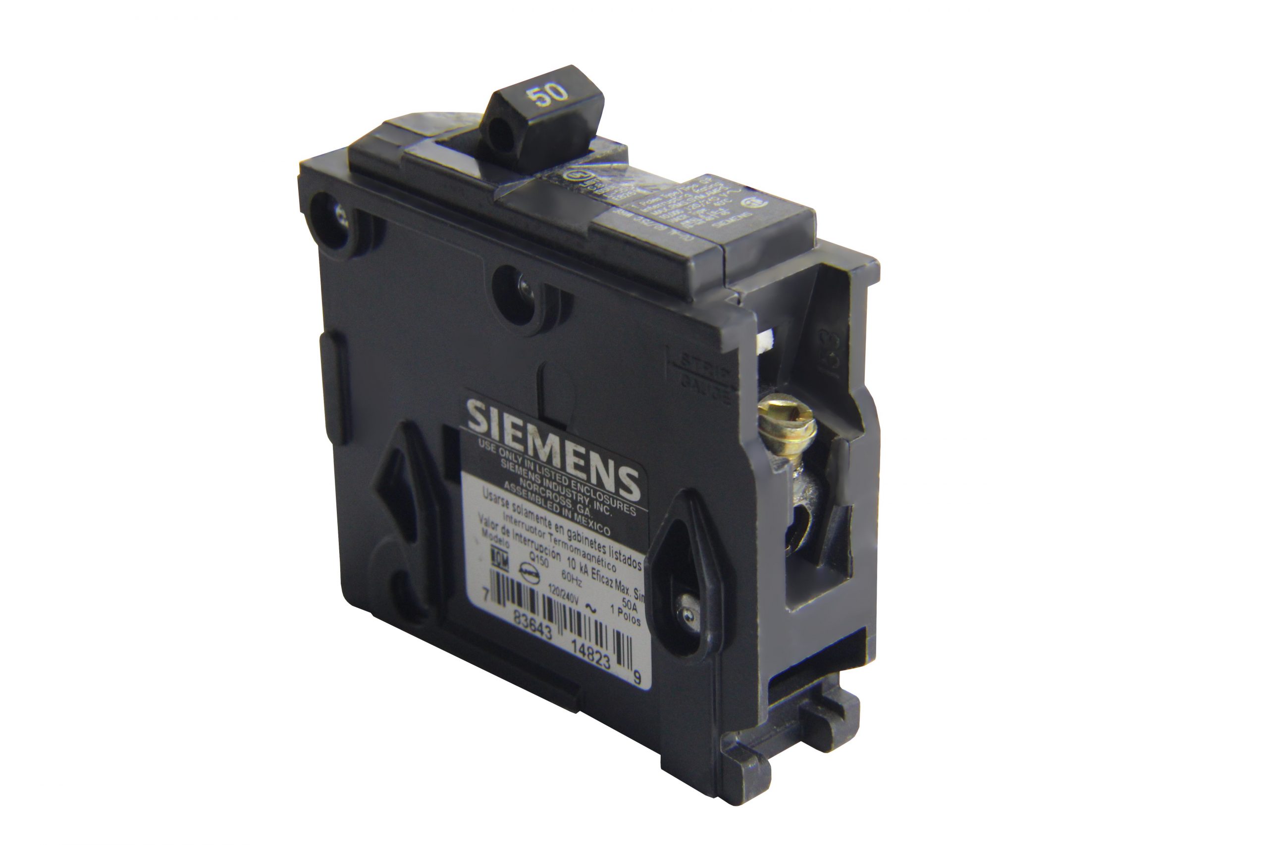 50 Amp Single-Pole Circuit Breaker