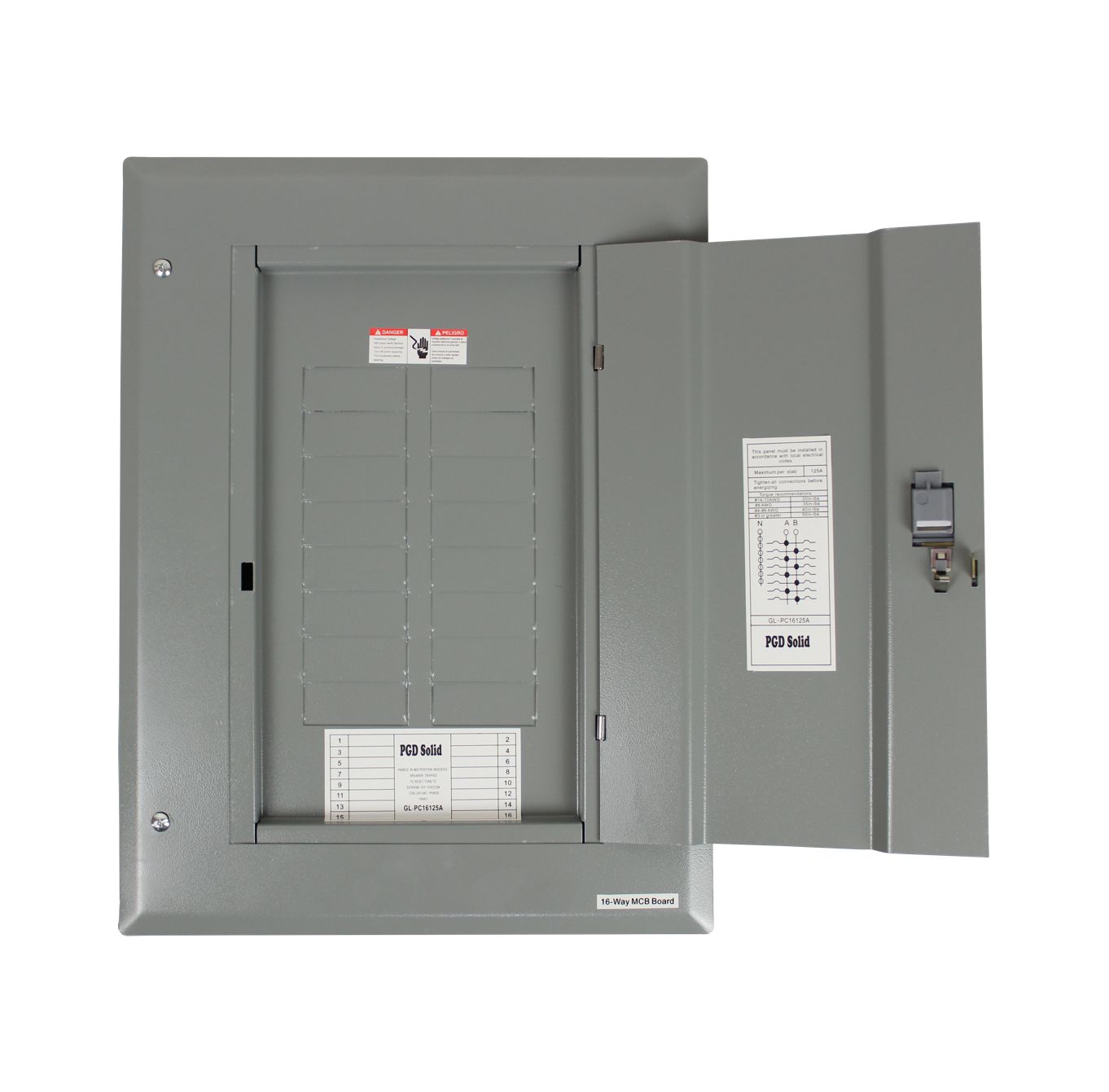 16 Way Breaker Panel