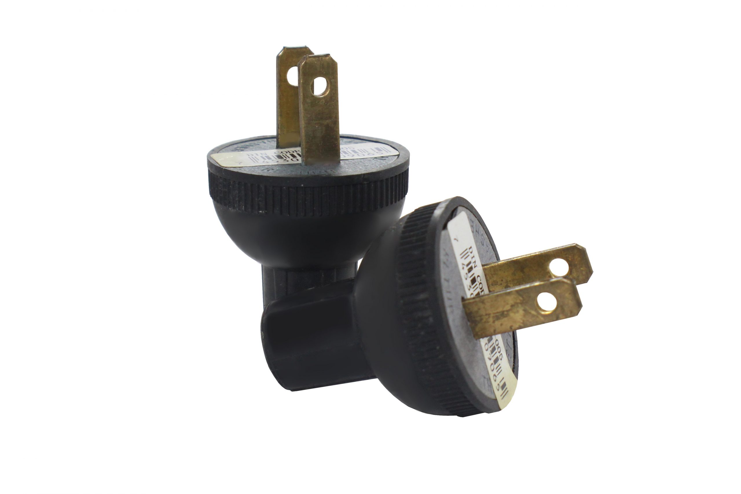 2 Pin Light Duty Male Plug