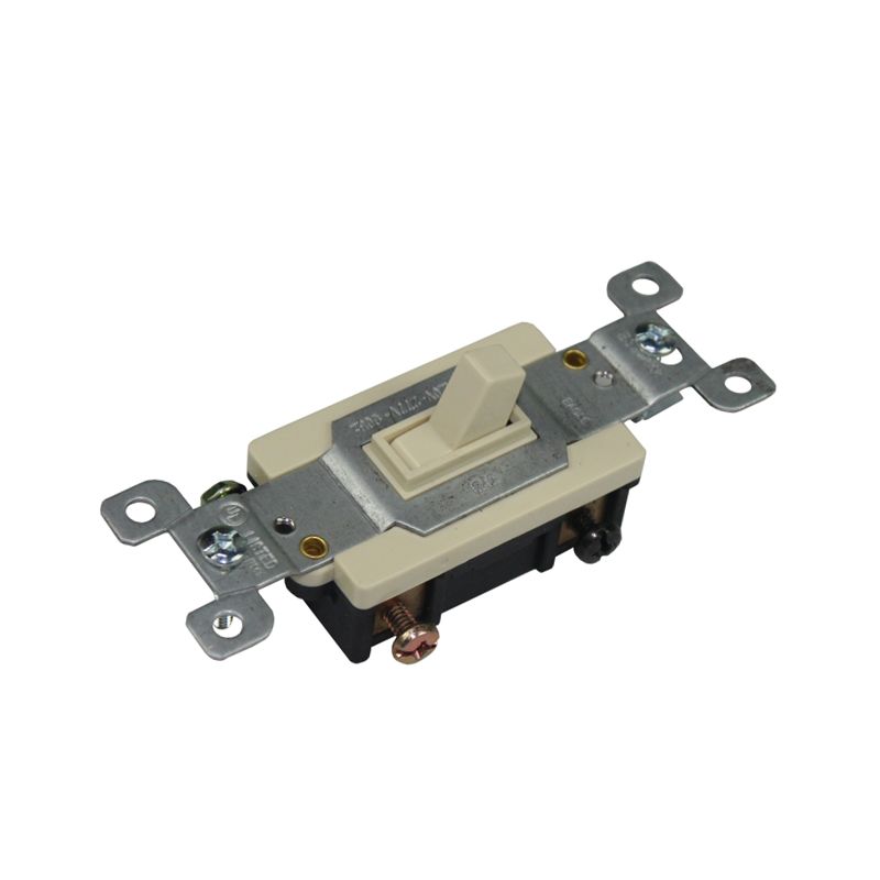Eagle 15AMP 4 WATT Ivory Quiet Flush Switch