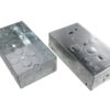 Galvanized 3 & 4 Gang Mem Box [Flush]