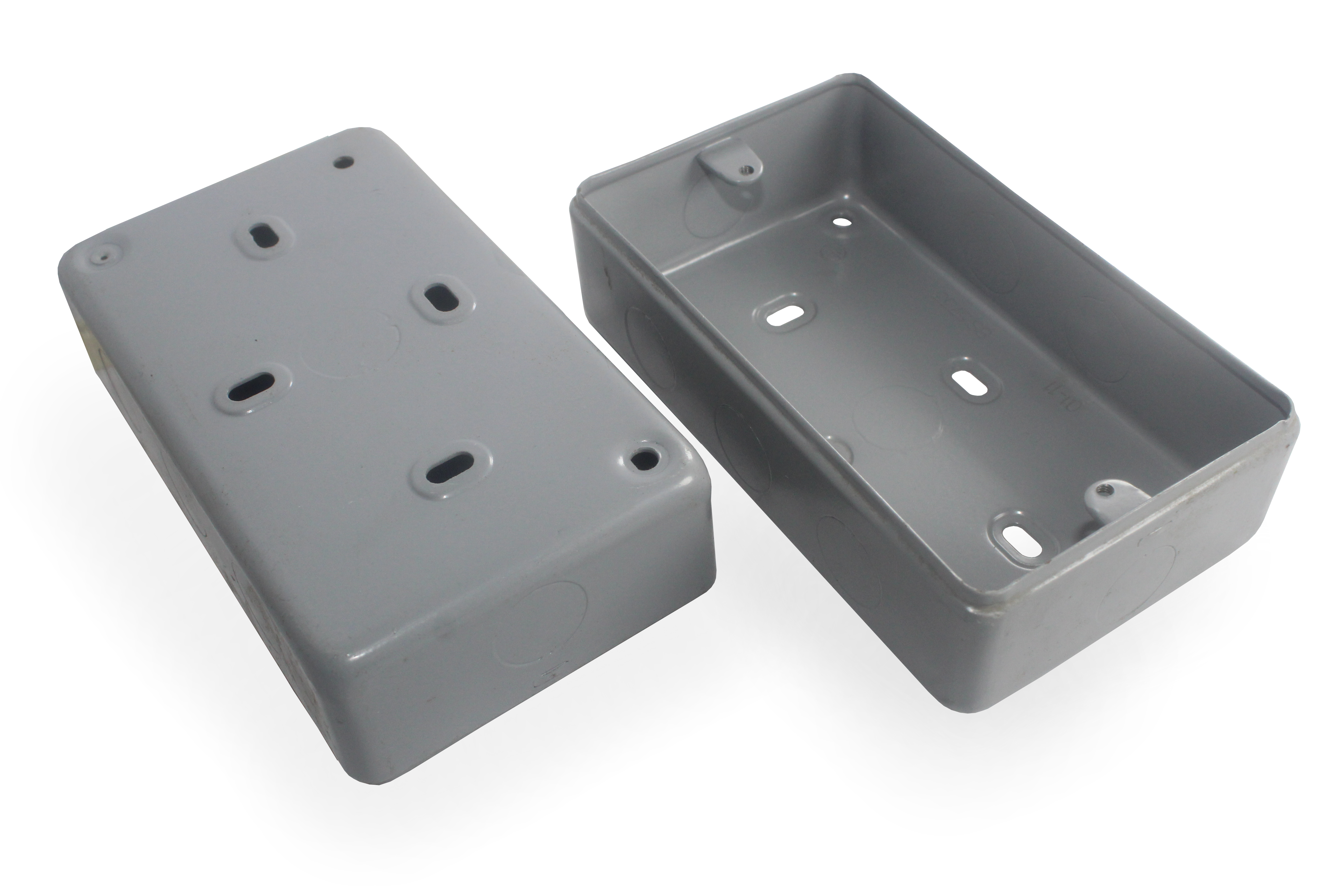 Galvanized 3 & 4 Gang Mem Box [Surface]
