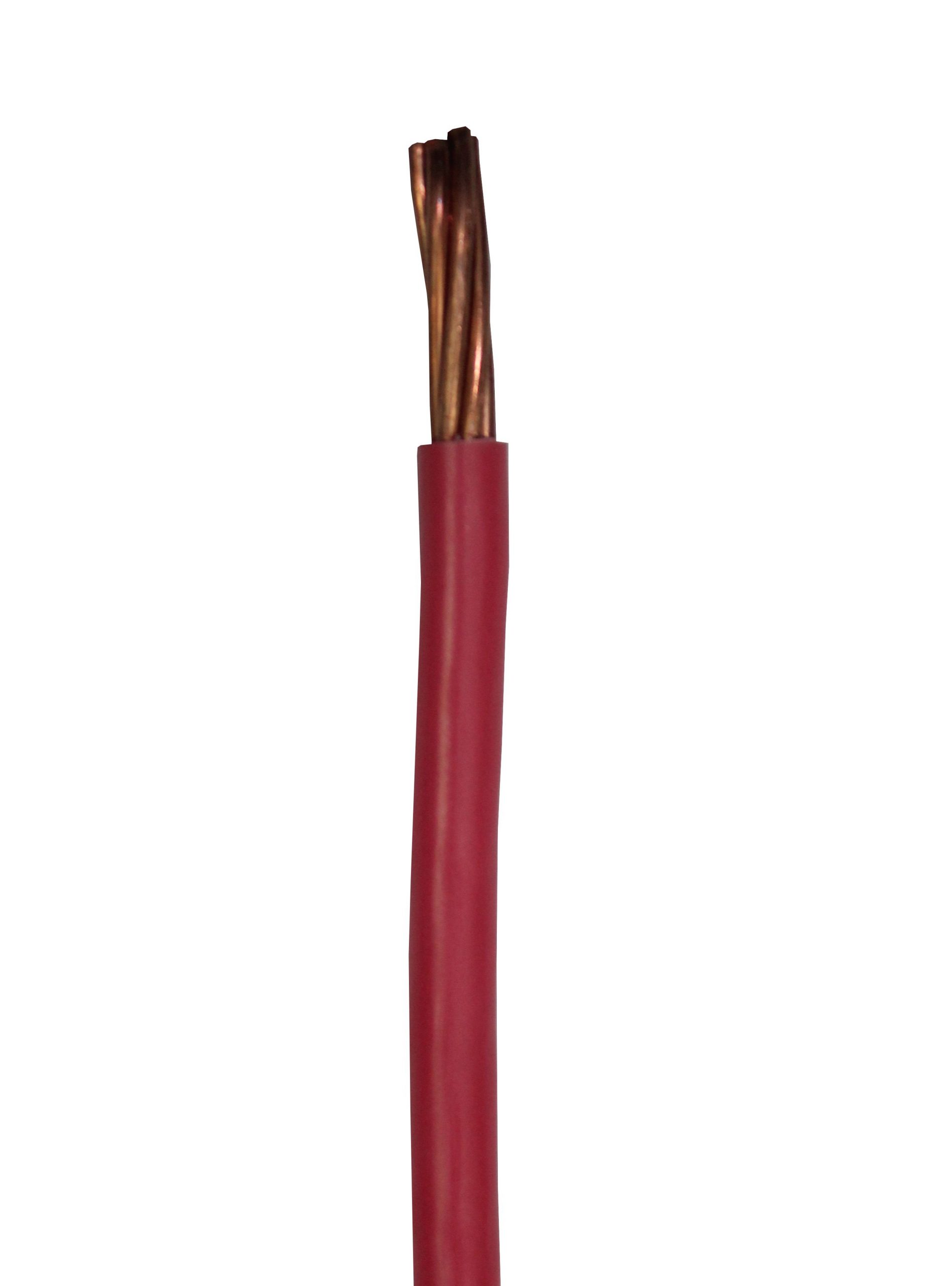 16mm x 100m Single Red Stranded Wire [7064] [Full Roll]