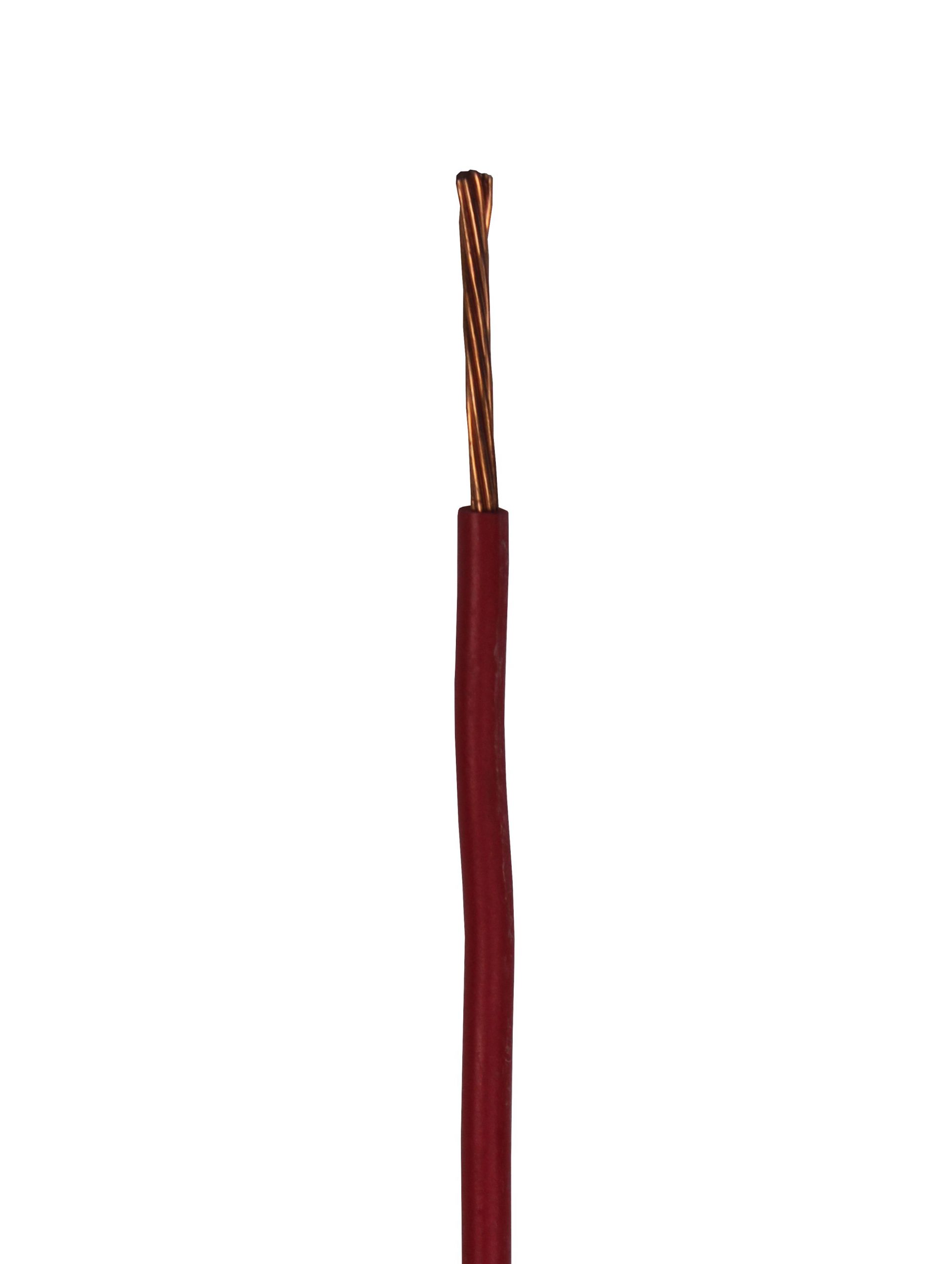 2.5mm x 100m Single Red Stranded Wire [7029] [Full Roll]