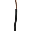 6mm x 100m Single Black Stranded Wire [7044] [Full Roll]