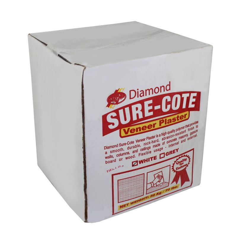 Diamond Sure-Cote 70Lbs White Unsanded Filler Plaster