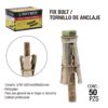 Security 5/16 in. x 60mm Rawl Bolt [A307-ESM8-60MM] [5/16 in. x 2.5 in.]