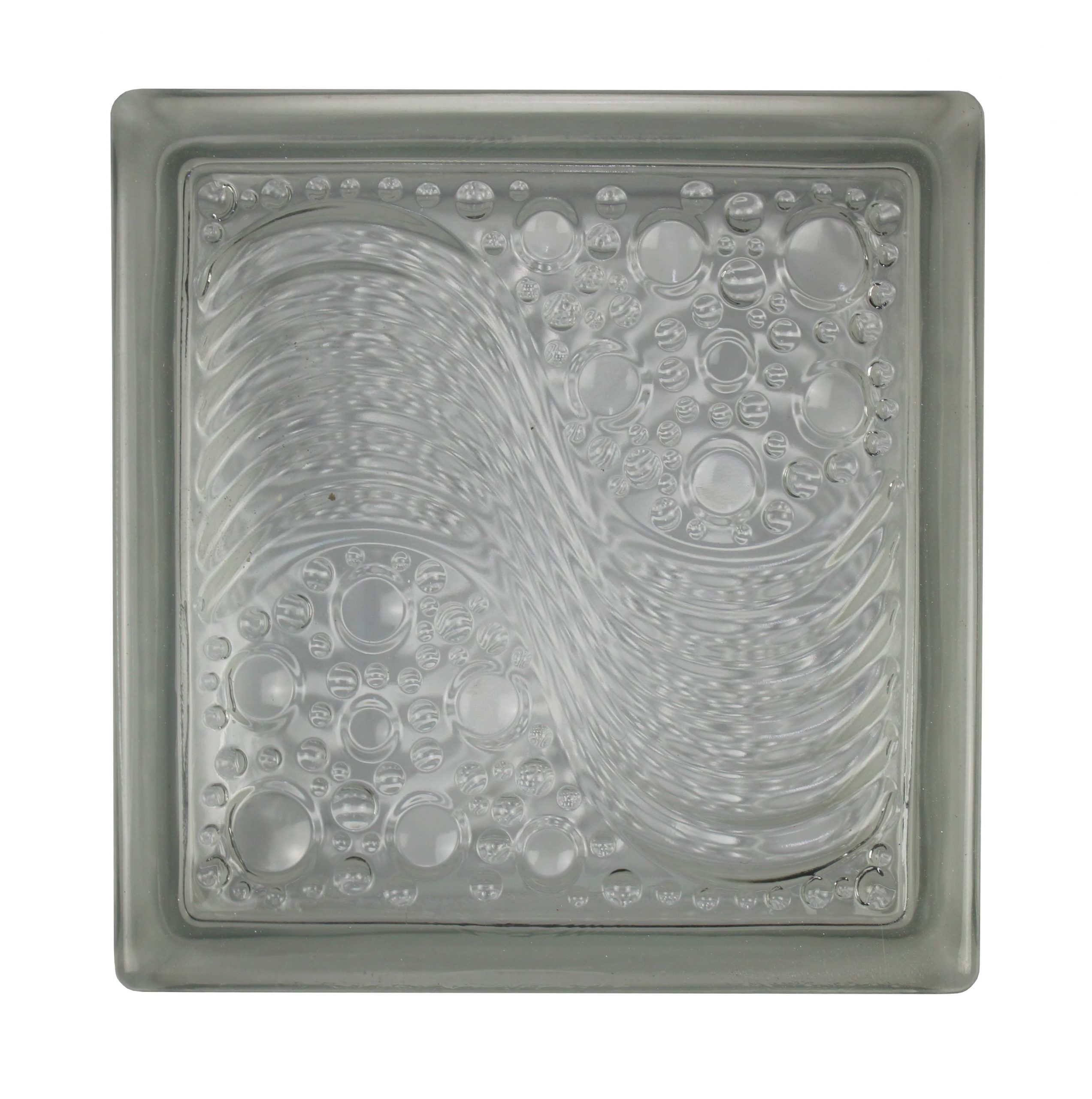 7.5 in. x 7.5 in. x 3 in. Seawave Glass Block [1301054]