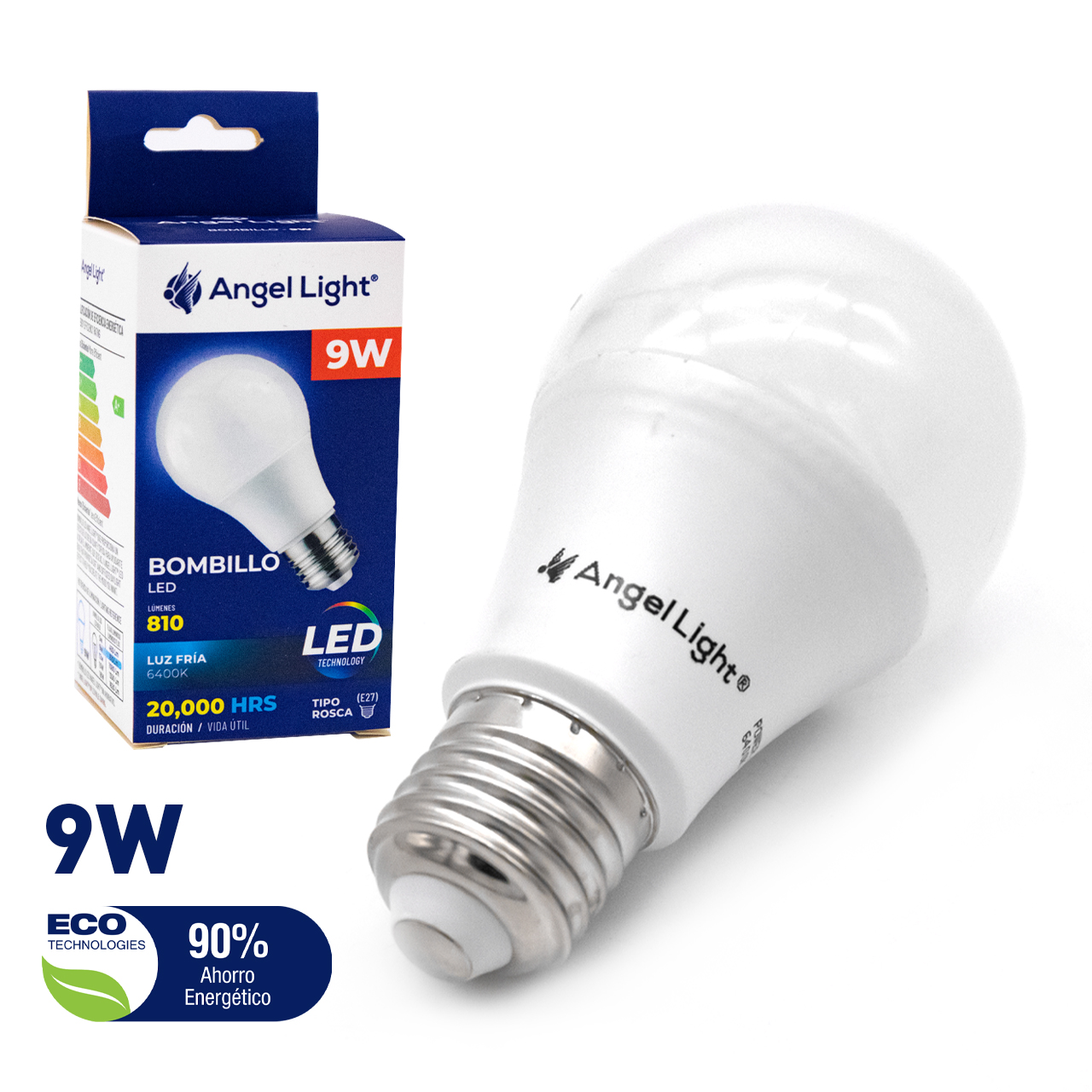 Super Light 9W [E27] LED Bulb [A105-TLP-9W]