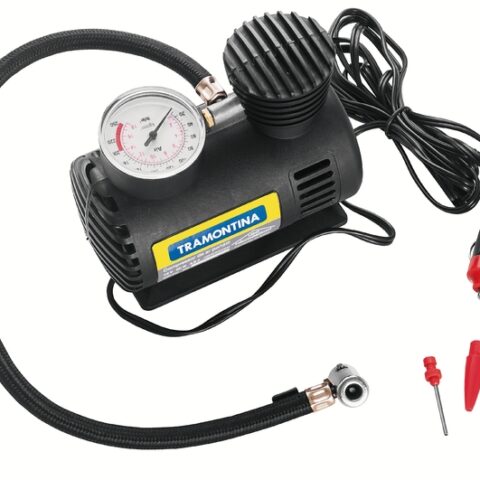 Tramontina 300 psi 50 W 12 V portable air pump for cars [42330/001]