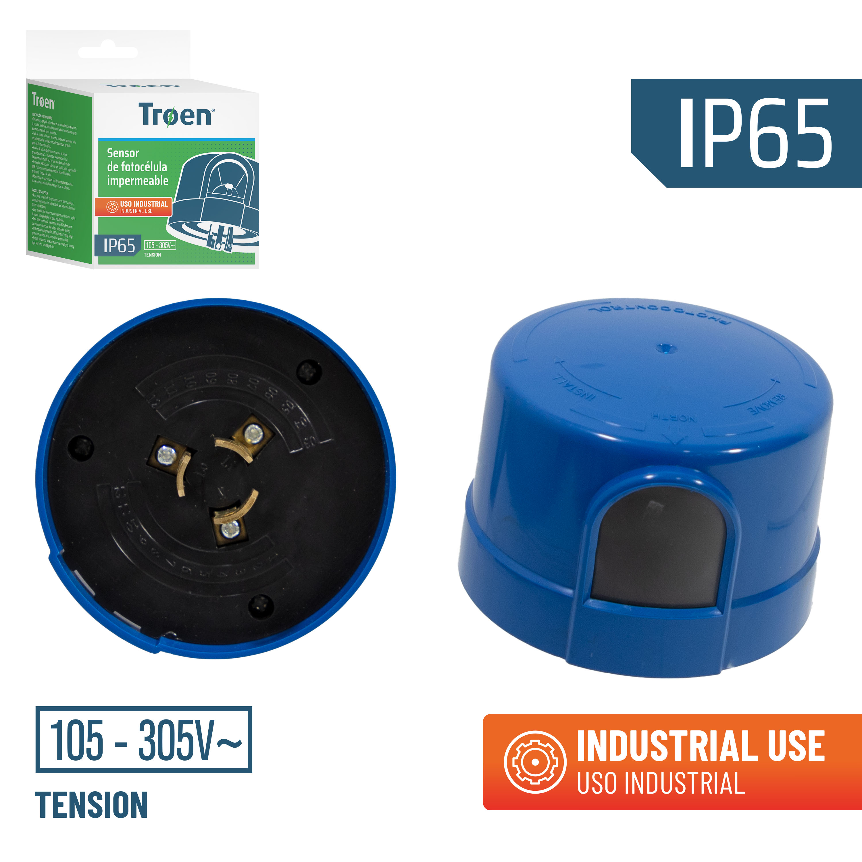 Troen Photocell Switch Top [A105-SS2020]