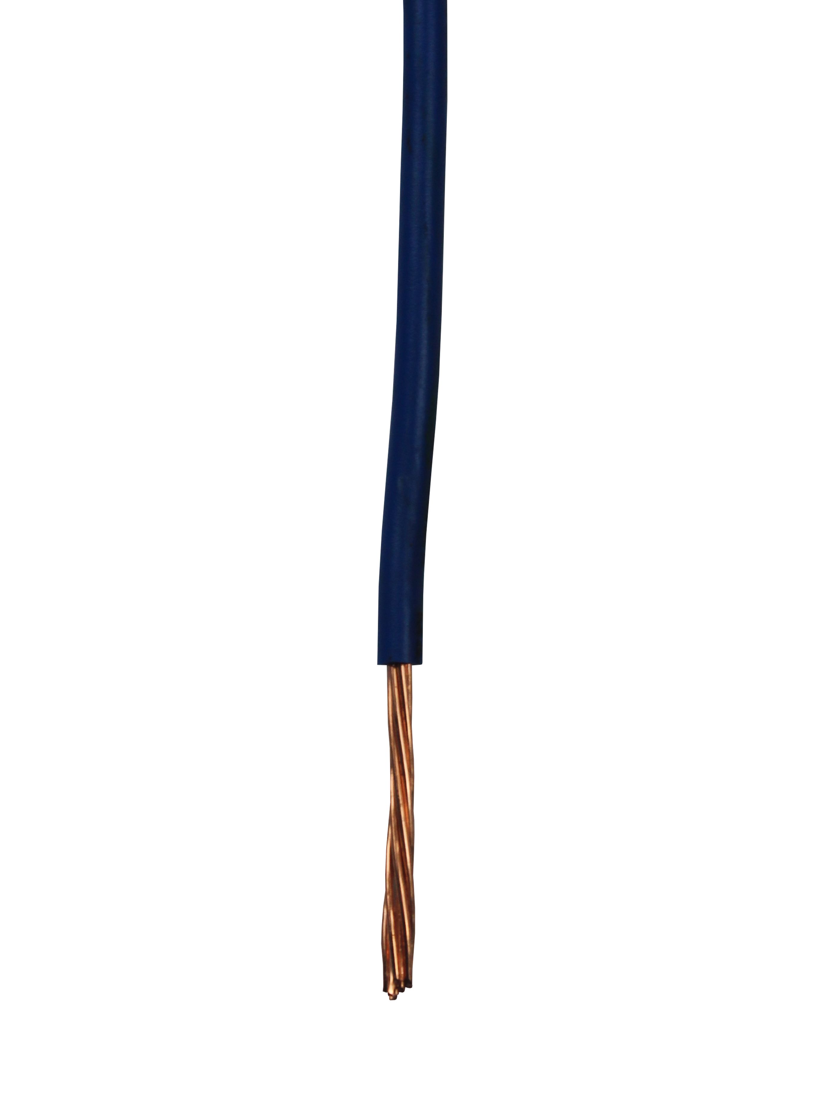 1.5mm x 33.3m Single Blue Stranded Wire [3036] [1/3 Roll]