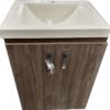 HJB 25 in. x 19 in. 2 Door Sikuani Cabinet [Sink Counter Top Not Included]