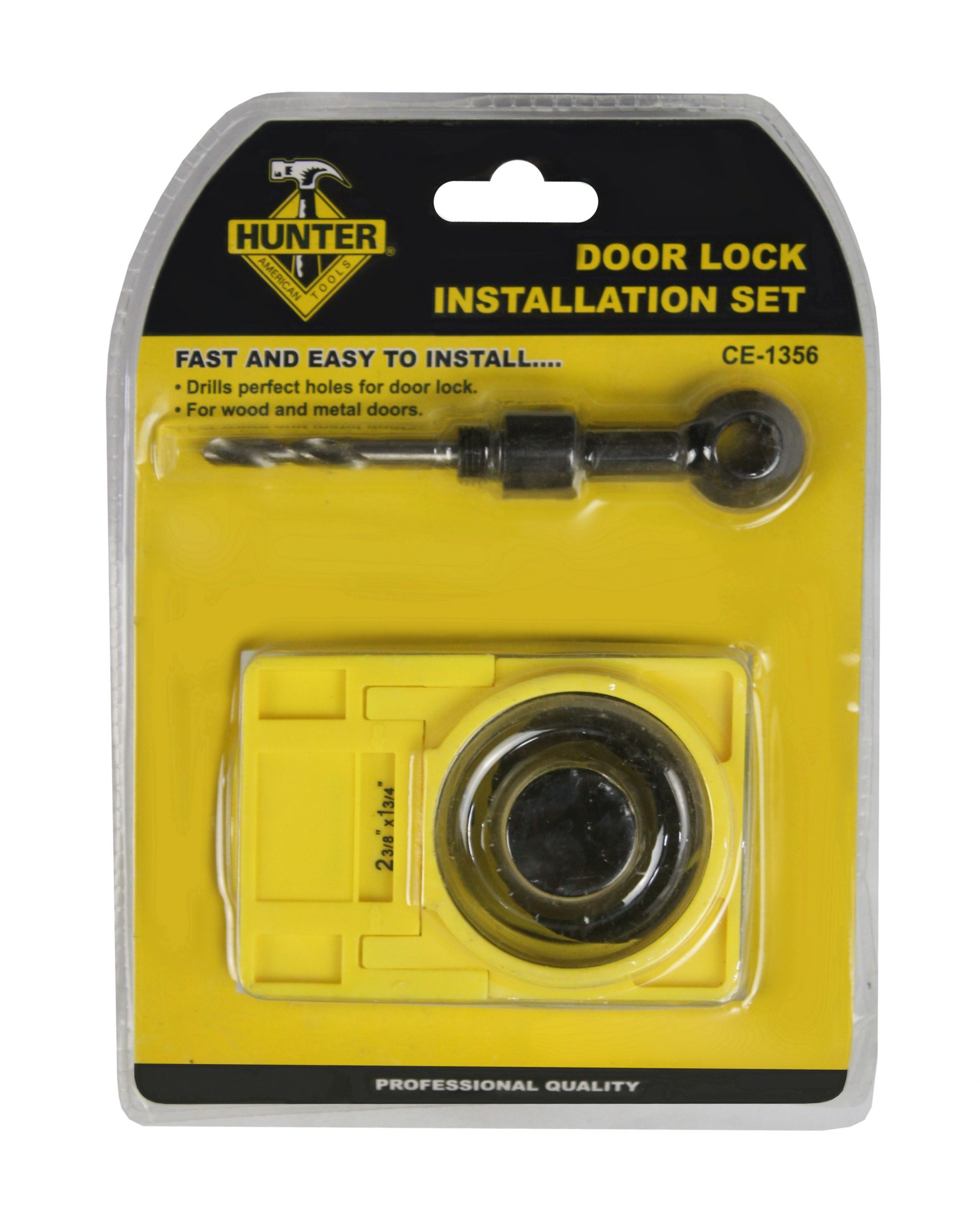 Hunter Wood & Metal Lock Installation Kit [CE-1356]