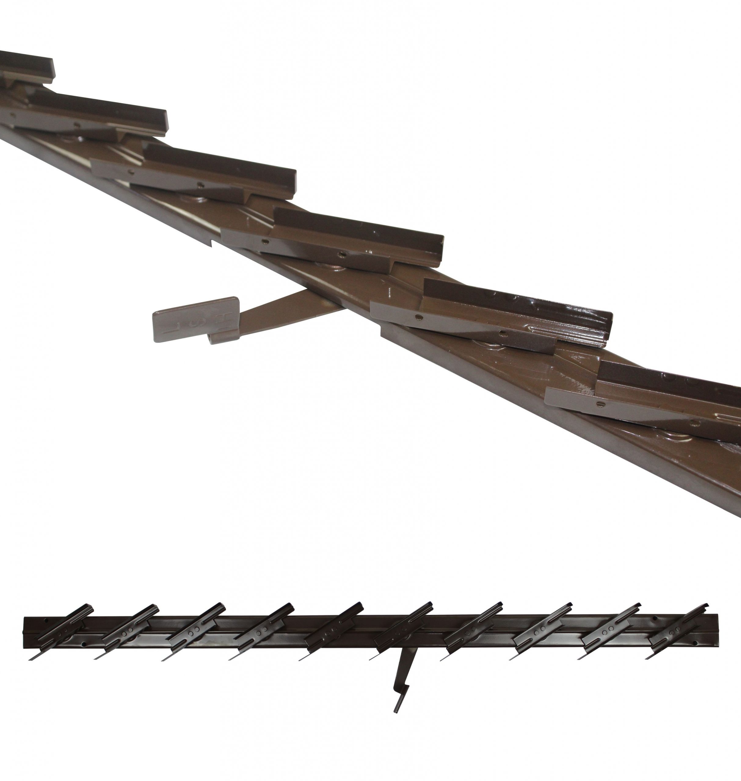 10 Blade Red Wood/PVC Louver Frame