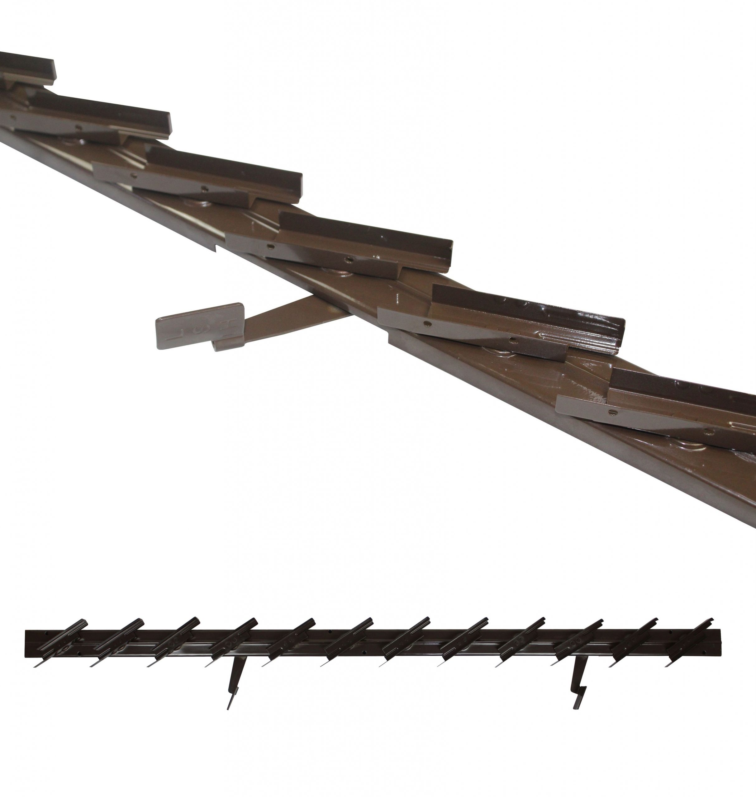 12 Blade Red Wood/PVC Louver Frame