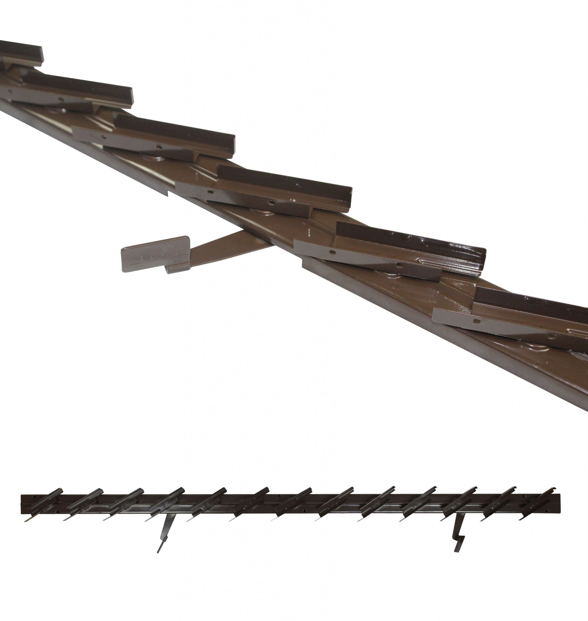 13 Blade. Red Wood/PVC Louver Frame