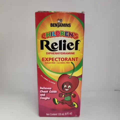 BENJAMINS CHILDREN’S RELIEF EXPECTORANT CHERRY 120ml