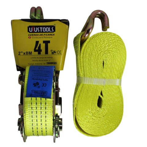 2 in. x 8 m. (27 ft.) 2000kg Auto Ratchet Tie Down (CU5023)
