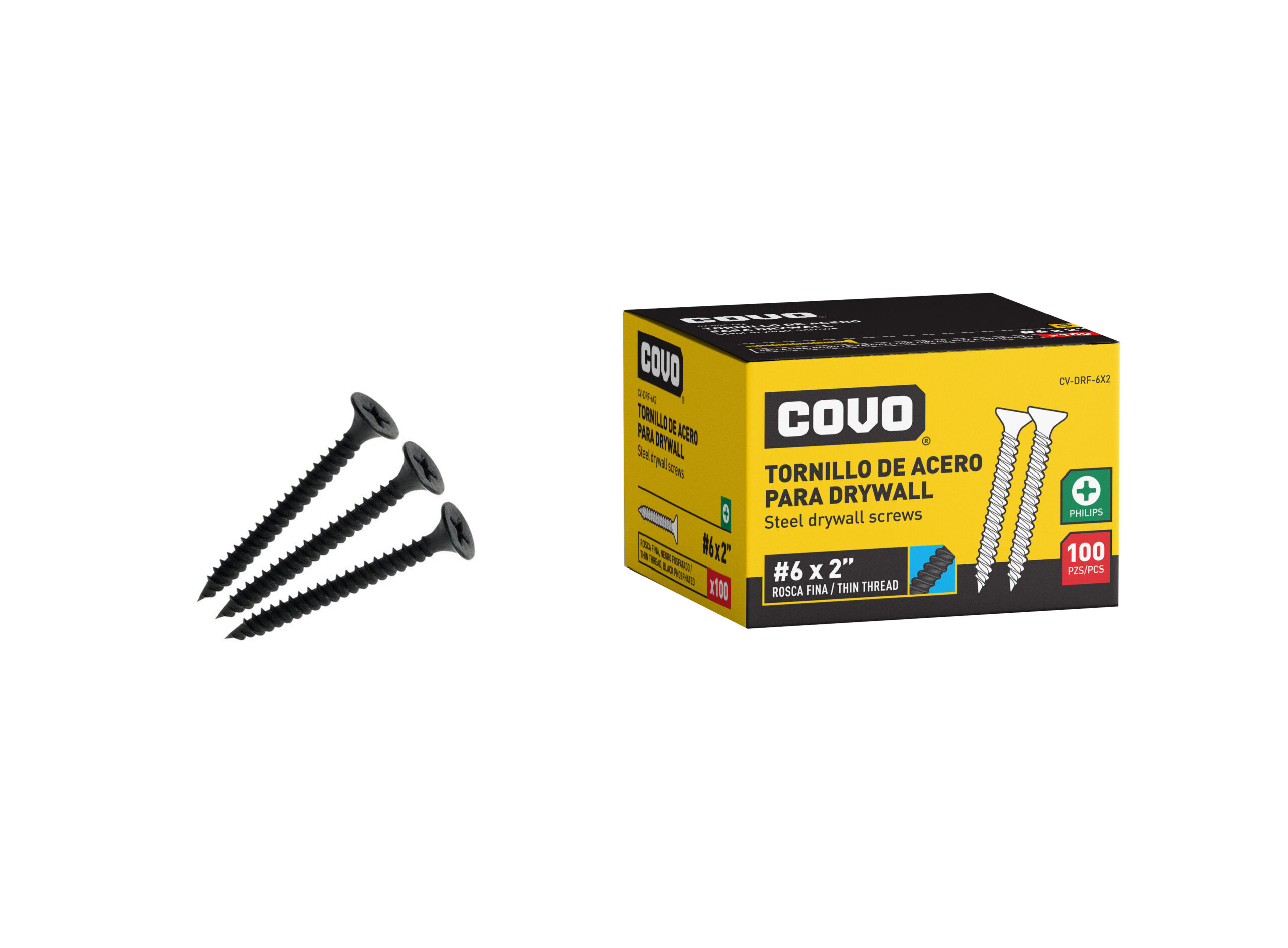 COVO 2 in. Drywall Screw [CV-DRF-6X2]
