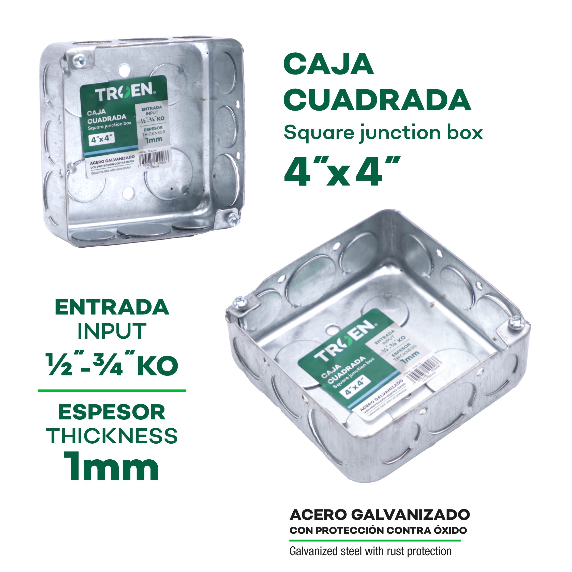 Troen 4 x 4 Draw Box [TR-MJ-44]