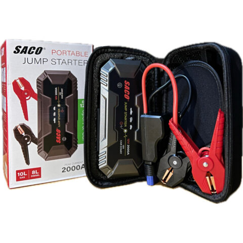 Saco 12V 2000A Portable Jump Starter for Car Batteries [04-FR-33944]