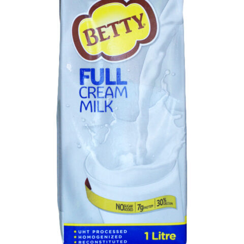 BETTY UHT FULL CREAM MILK 1 LT