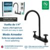 Griven 2 Handle Kitchen Mixer [GVS-SBF-2B]