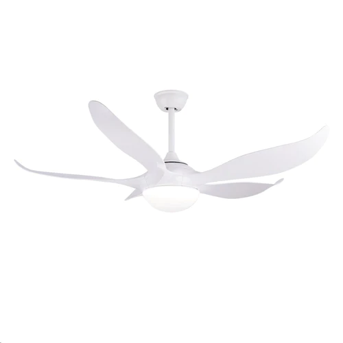 Lightsource 52 in. Ceiling Fan with Remote Controller & LED Light [FAN006WH]