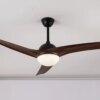 Lightsource 52 in. Ceiling Fan with LED Light & Remote Controller [FAN008DW]