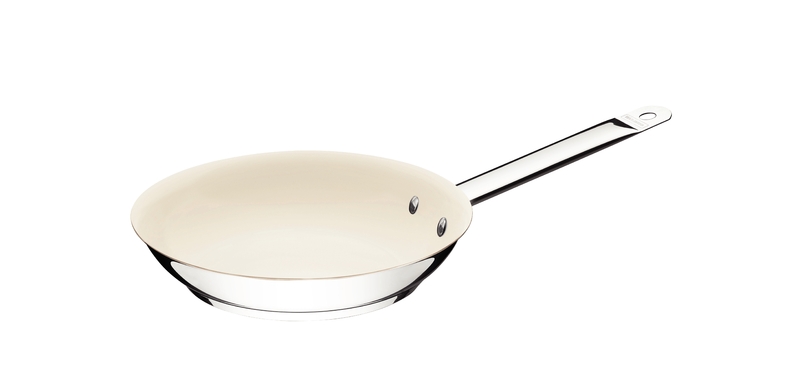Tramontina Professional 26 cm 2 L shallow stainless steel frying pan with long handle [62635/024]