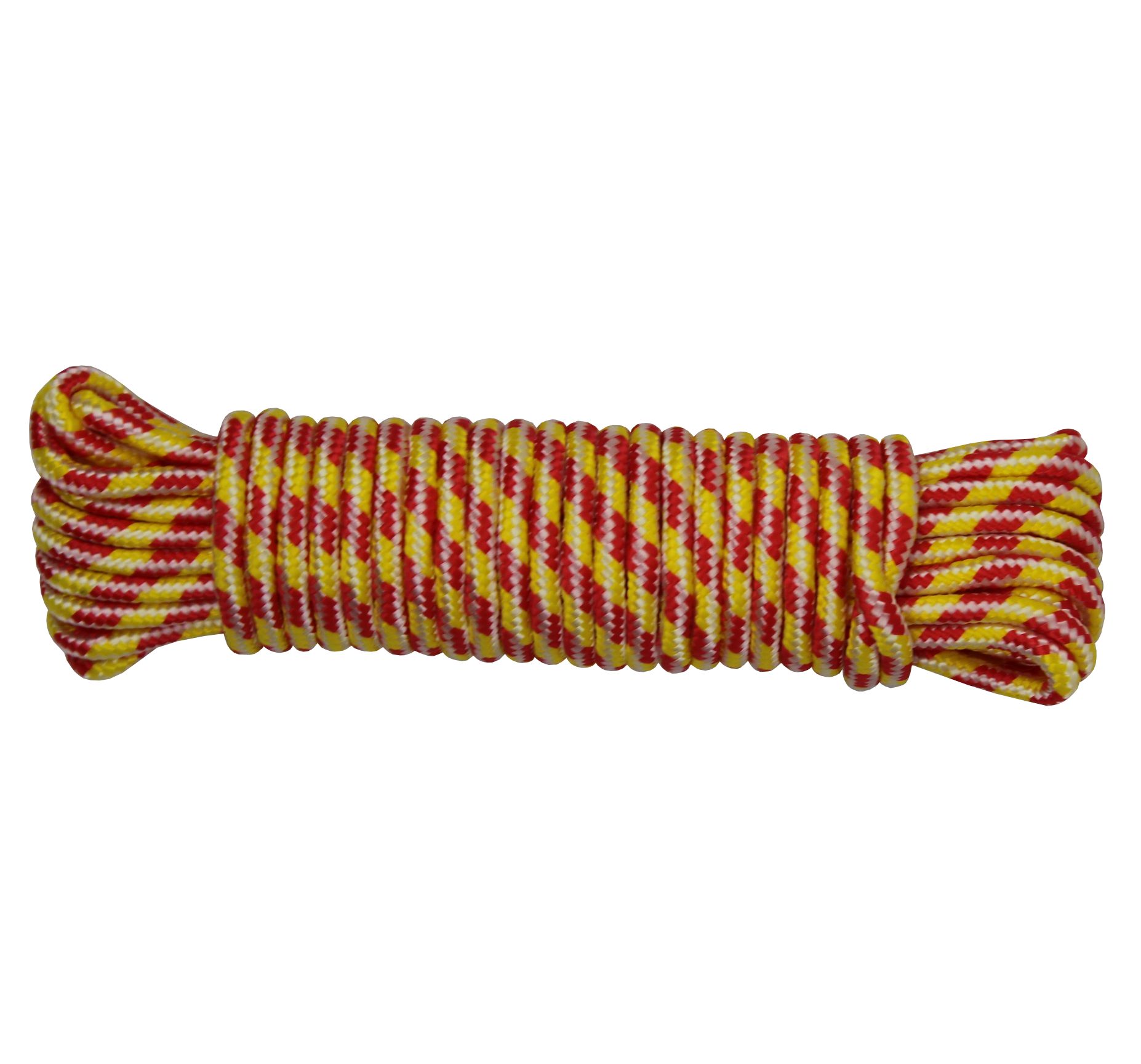 1/4 in. x 33 ft. Polypropylene Red & Yellow Rope