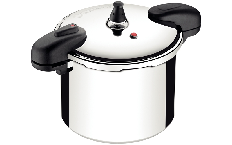 Tramontina Valência Polished Aluminum Pressure Cooker, 24 cm, 10 L [20564/024]