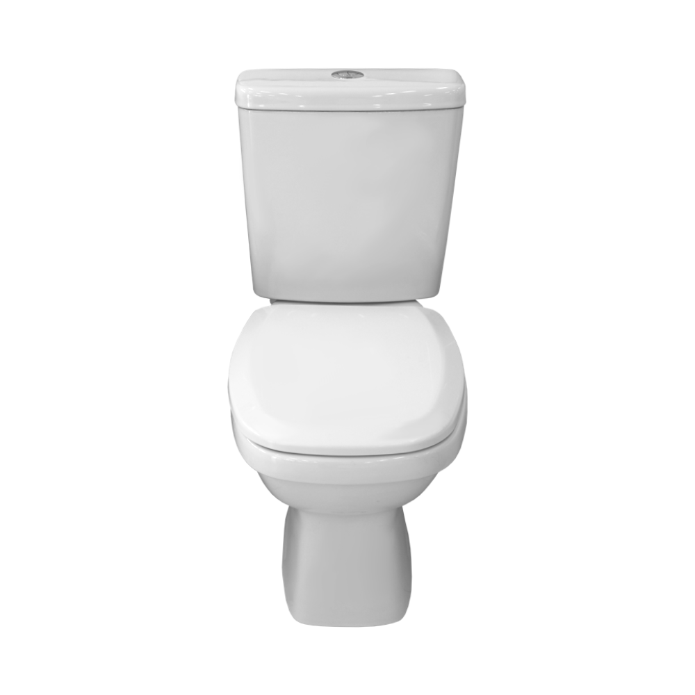 Celite Like White Soft Close Toilet with Push Button
