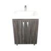 HJB 25 in. x 19 in 2 Door Baudo Cabinet [Sink Counter Top Not Included]