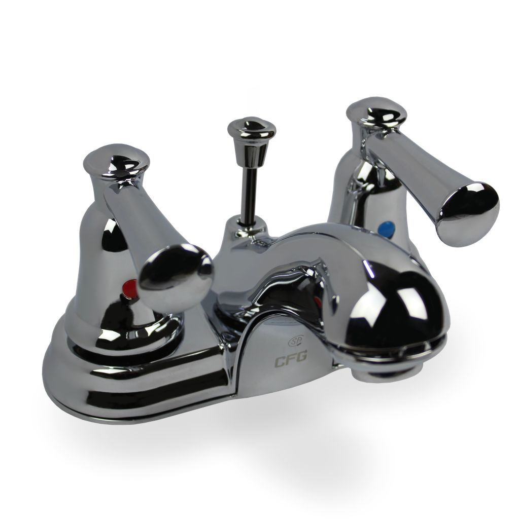 CFG Chrome Basin Mixer With Plug [41211 – Moen Standard]