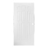IBI 36 in. x 80 in. Raised Panel White Steel Door [IBI-11]