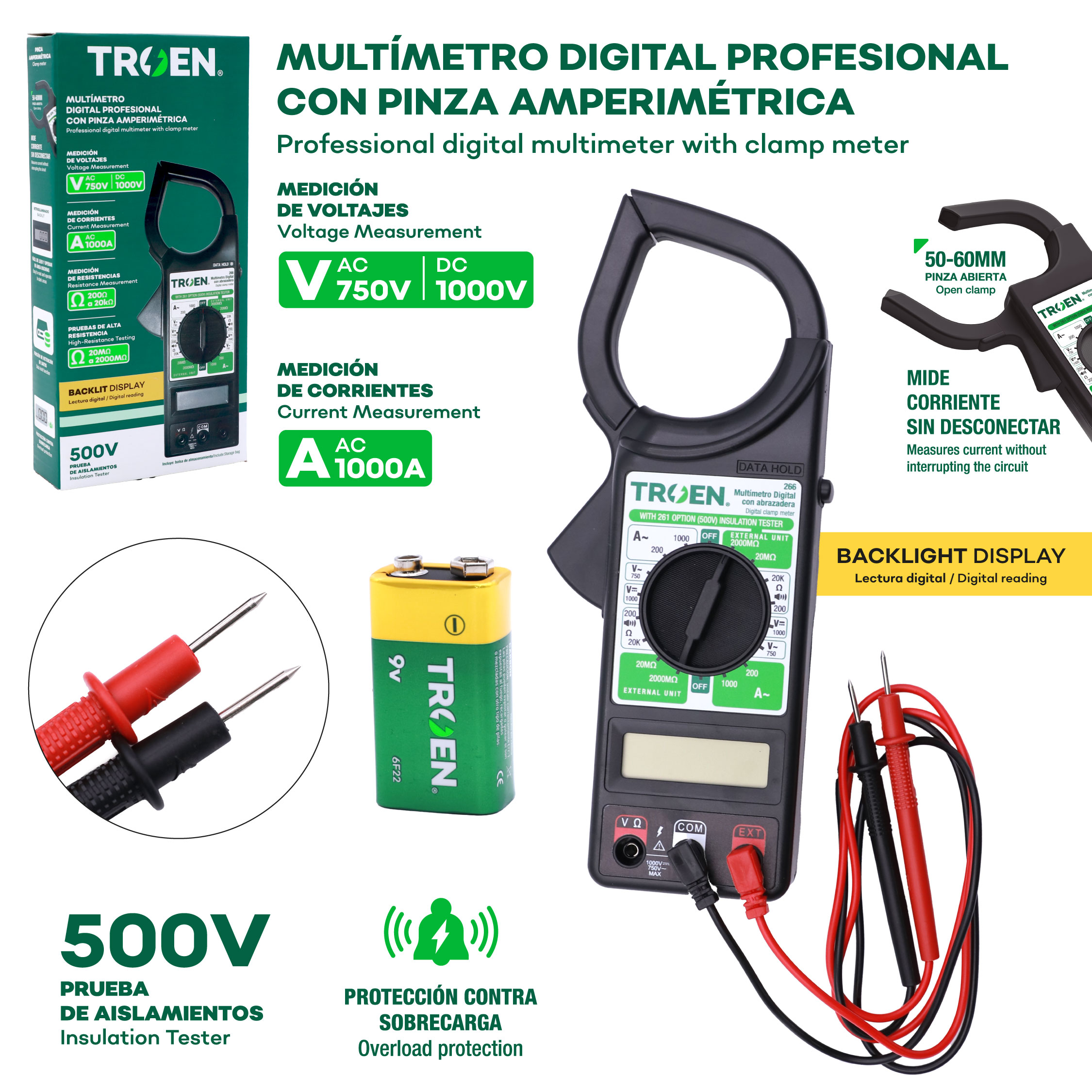 Troen Digital Multimeter [KSR-266]
