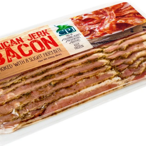 CPL JAMAICAN JERK BACON SLICES 8OZ