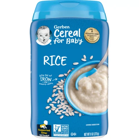 GERBER 1ST FOODS RICE CEREAL FOR BABIES 227g