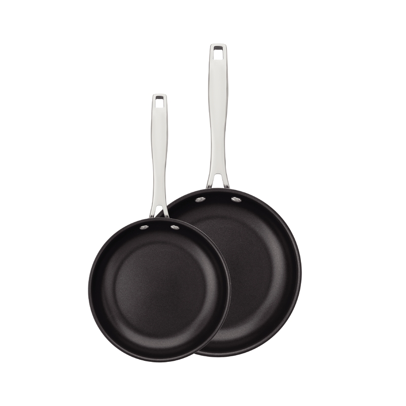 Tramontina Grano stainless steel frying pan set with long handle [65140/307]