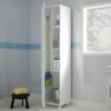 BRV White All-Purpose 1 Door Cabinet [BS 03-06A]