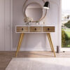 GenialFlex Amber Matte White Sideboard with 3 Drawers [3006.0001]