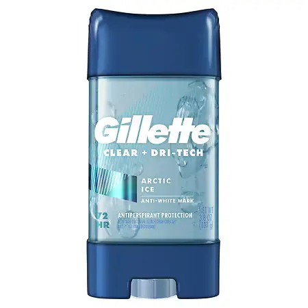 GILLETTE CLEAR GEL ARCTIC ICE 3.8oz